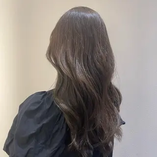 ロング カラー ヘアアレンジ 骨格診断/似合わせ カットあさみななこのヘアスタイル