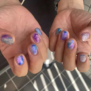 ネイル nano/きもかわ nail🐬🫧のネイルデザイン