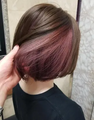 ミディアム カラー パーマ ヘアアレンジ ネイル キッズ メンズ マツエク・マツパ 🌸グレージュ/ ベージュ🌸yutaのヘアスタイル