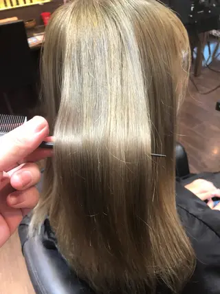 カラー アトランティス羽倉崎所属・新垣 智大のヘアスタイル