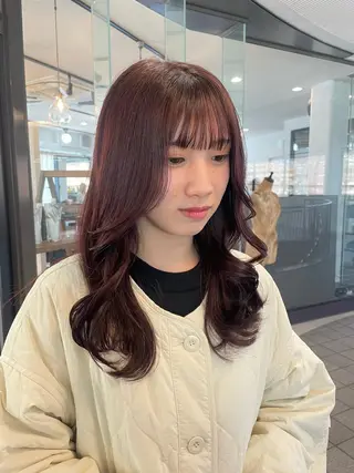 セミロング yukii しまむら のぞみのヘアスタイル