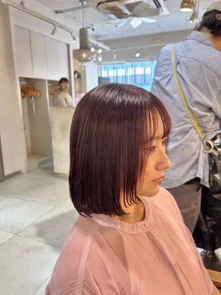 ショート カラー Lian Tokyo所属・樋口 将輝のヘアスタイル