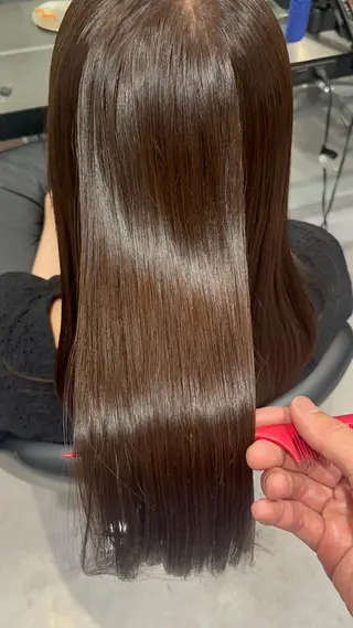 ロング カラー パーマ 🌈艶髪/髪質改善 新宿itouのヘアスタイル