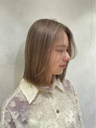 セミロング カラー カラー/レイヤー/ 髪質改善/PAAQのヘアスタイル