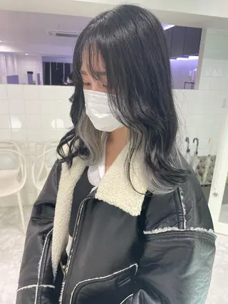 ロング カラー 横浜メンズパーマ🔥 大野賢人のヘアスタイル