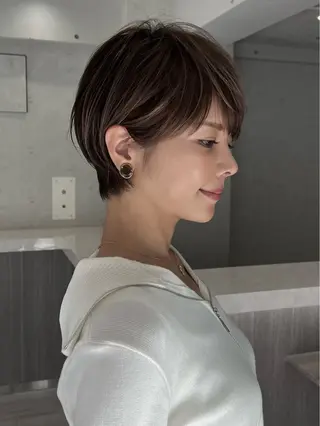 ショート 多毛専門/ 酒井愛由のヘアスタイル