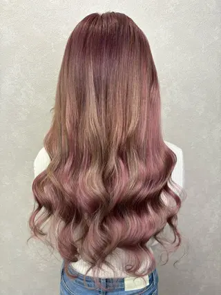 ミディアム エクステ＊美髪サロン KR2S河内長野店長のヘアスタイル