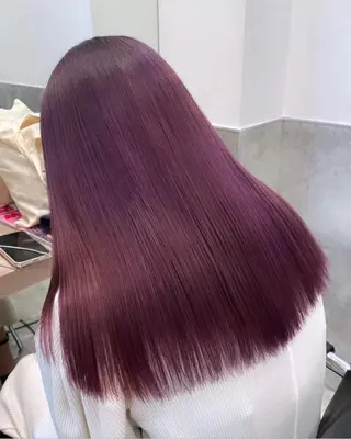 ロング カラー 💗ガーリーヘア🎀 saki💗のヘアスタイル