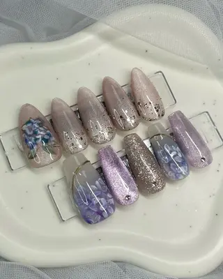 ネイル ten nail salon　かえでのネイルデザイン