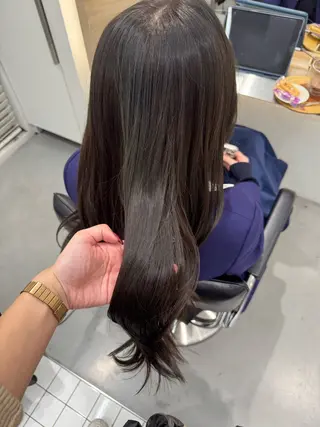 カラー ナカバチ ユイ🌼 Rizm greenのヘアスタイル