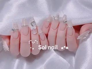 ネイル パラジェル＆フィルイン取り扱いサロンSol Nail所属・Sol Nail ミネのネイルデザイン