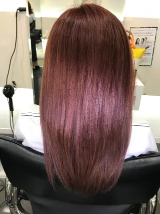 ロング カラー 関口 友行のヘアスタイル
