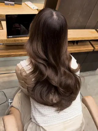 ロング カラー 韓国ヘア/レイヤー /大嶽佑馬のヘアスタイル