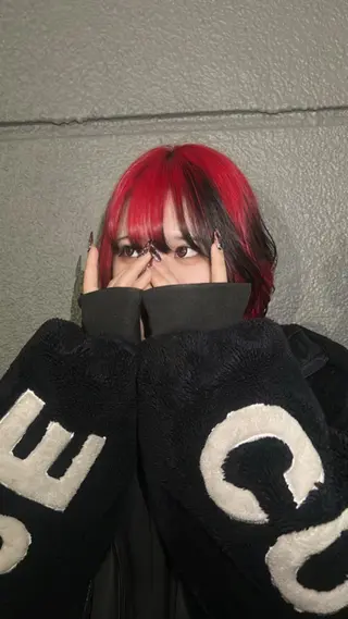 カラー こむぎ/ky-go6 ボブ/レイヤーのヘアスタイル