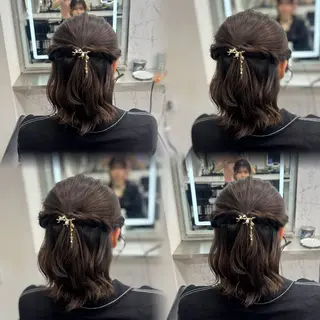 ショート ヘアアレンジ JPCY MIRIYAのヘアスタイル