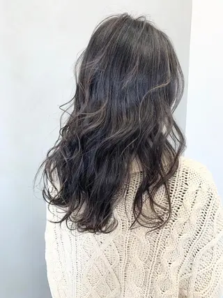 ロング カラー レイヤー/大人メンズ パーマ🌀 平島拓也のヘアスタイル