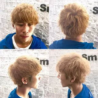 ミディアム カラー メンズ 前田賢生 ご新規様はNGのヘアスタイル