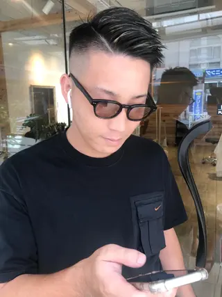 ショート 渋谷 メンズヘア⭐️ タニグチヨシユキのヘアスタイル