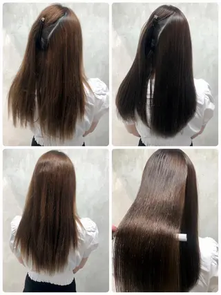 ロング 満足度⭕️縮毛矯正師 谷口にお任せを👍のヘアスタイル