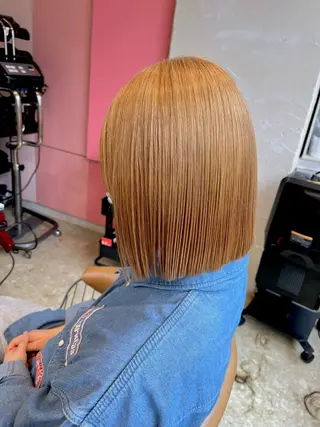 ミディアム うしだ かおるのヘアスタイル