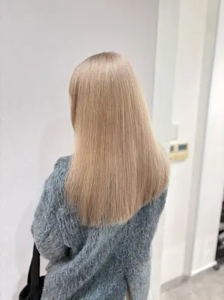 ロング カラー GaKu/ハイトーン /ブリーチ/レイヤーのヘアスタイル