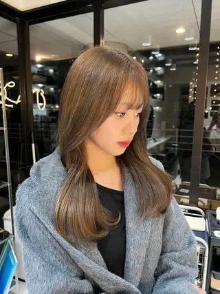 セミロング 髪屋紬【chu】所属・髪屋紬【chu】 水島 凜華のヘアスタイル