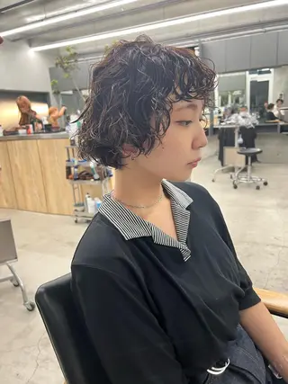 ショート パーマ sakoda shunkiのヘアスタイル