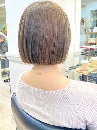 ミディアム an🦋ショートボブ 【蔵前】のヘアスタイル