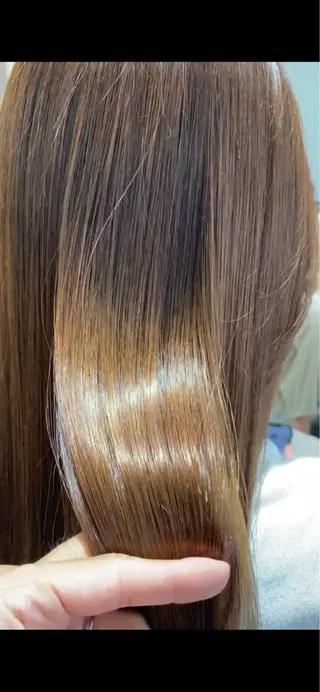 ロング カラー 平田 健一のヘアスタイル