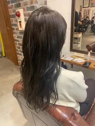 ロング カラー ショート🌼パーマ 本間正子のヘアスタイル