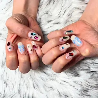 セミロング mao .のネイルデザイン