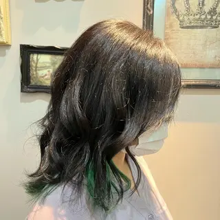 ミディアム e.ll grande タナベのヘアスタイル