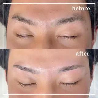メンズ アイブロウ アイラッシュサロン ベル所属・belle eyelashの眉毛・アイブロウイメージ
