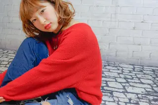 ミディアム 髪質改善、エクステ 山口卓哉のヘアスタイル