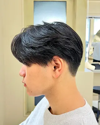 メンズ 横浜/ショート/ レイヤーカットのヘアスタイル