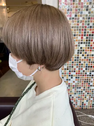 ショート 小沼采唯👧🏼 海好きオヌちゃんのヘアスタイル