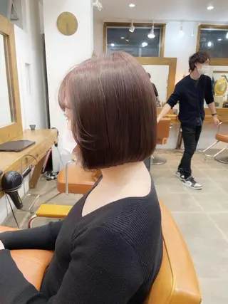 ショート カラー newline銀座所属・👑銀座ショート/ 絶壁補正/金子涼👑のヘアスタイル