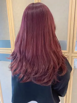 セミロング カラー TENELE所属・チバ タクミのヘアスタイル