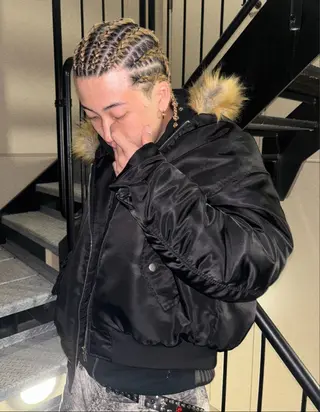 ショート ヘアアレンジ メンズ SALOWIN 神宮前５丁目店所属・メンズ/特殊ヘア パーマ🕷️小夏貴也のヘアスタイル