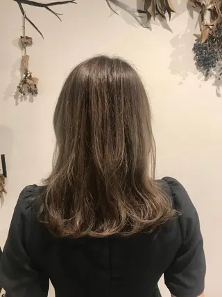 セミロング 河野 行史のヘアスタイル