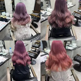 セミロング 濱川響太レディース カットモデルのヘアスタイル
