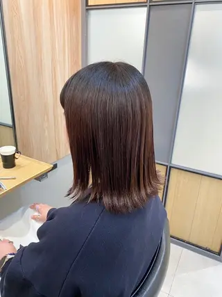 ミディアム カラー GO TODAY神戸三宮所属・あ きのヘアスタイル