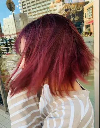 ミディアム カラー nishimura makotoのヘアスタイル