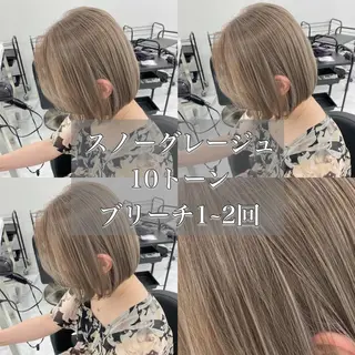 ミディアム カラー ヘアアレンジ トレンドモテカラー 🩷色落ちまで可愛くのヘアスタイル