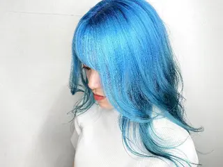 ミディアム カラー ノミネーション大宮所属・TOSHIKI/ ハイトーン/髪質改善のヘアスタイル