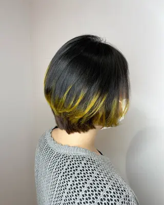 ショート カラー LIP 大阪本店 エクステ 堀谷和孝のヘアスタイル