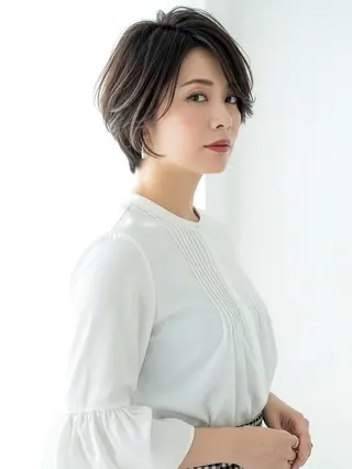 ショート Oggi所属・田仲 彩乃のヘアスタイル