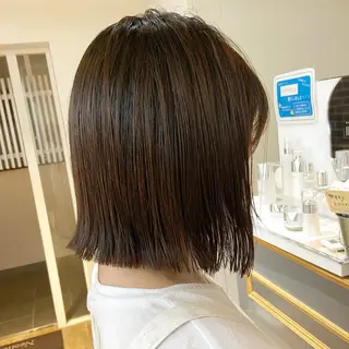ミディアム カラー パーマ ヘアアレンジ メンズ キッズ ネイル マツエク・マツパ 横浜Bob美容師🤎 ERINAのヘアスタイル