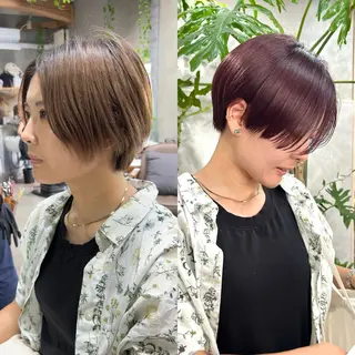 ショート U-fuショート 伊藤拓海のヘアスタイル