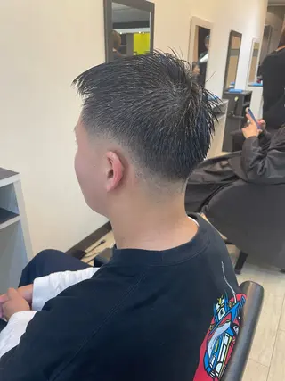 ショート メンズ 奥野碧🌈艶髪 /ダメージレスカラーのヘアスタイル